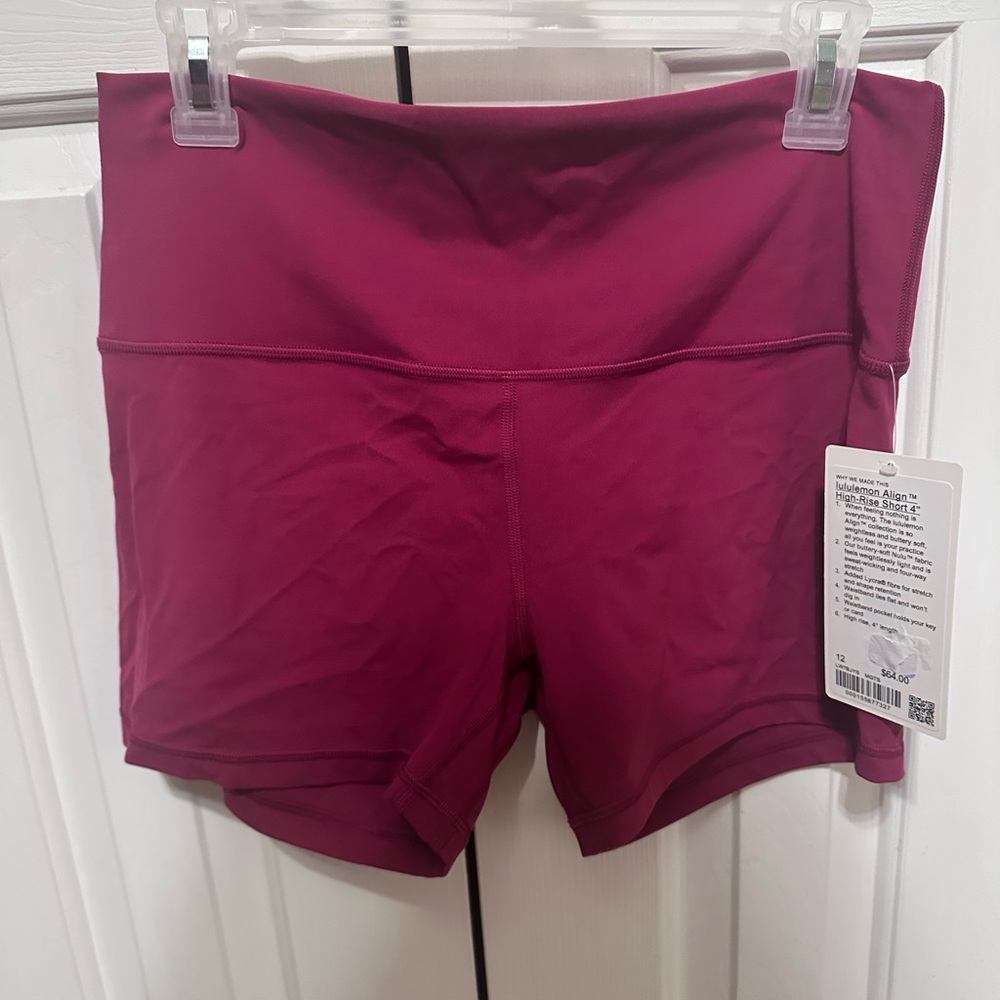 Lululemon align Bike Shorts High Waist 4”